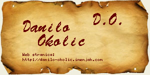 Danilo Okolić vizit kartica
